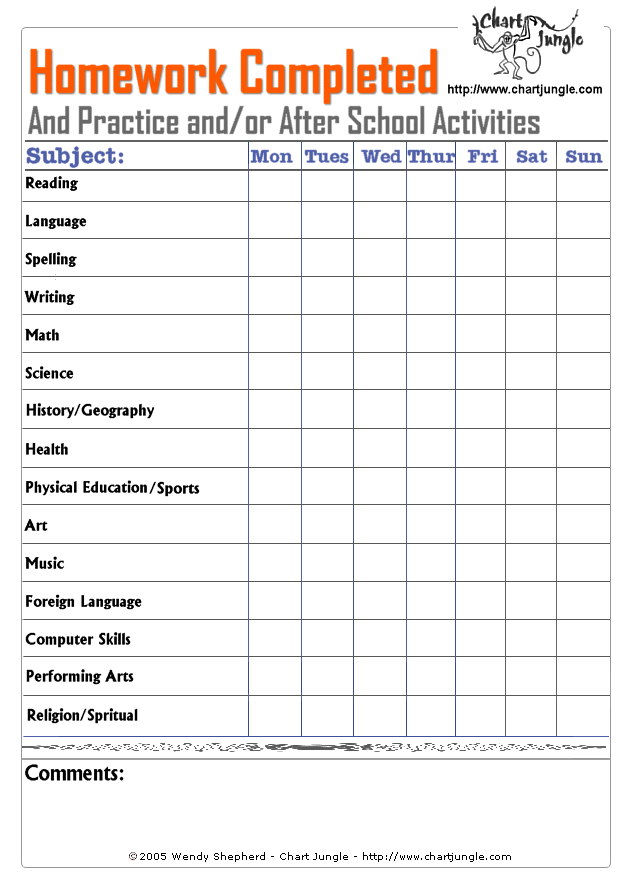 homework review activities